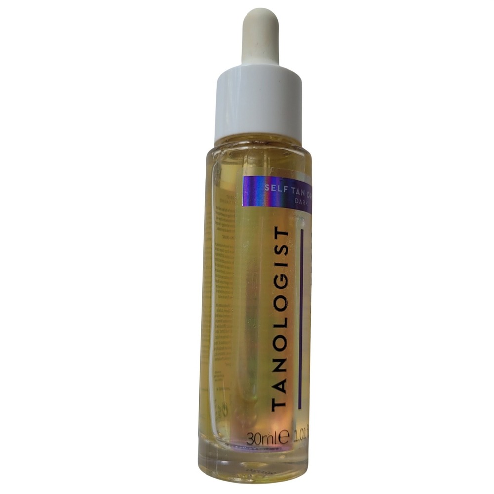 Tanologist Self Tan Drops Dark Face and Body Glow Serum 30ml 1.01 fl oz Vegan